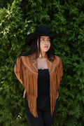 Women Fringe Western Jacket
