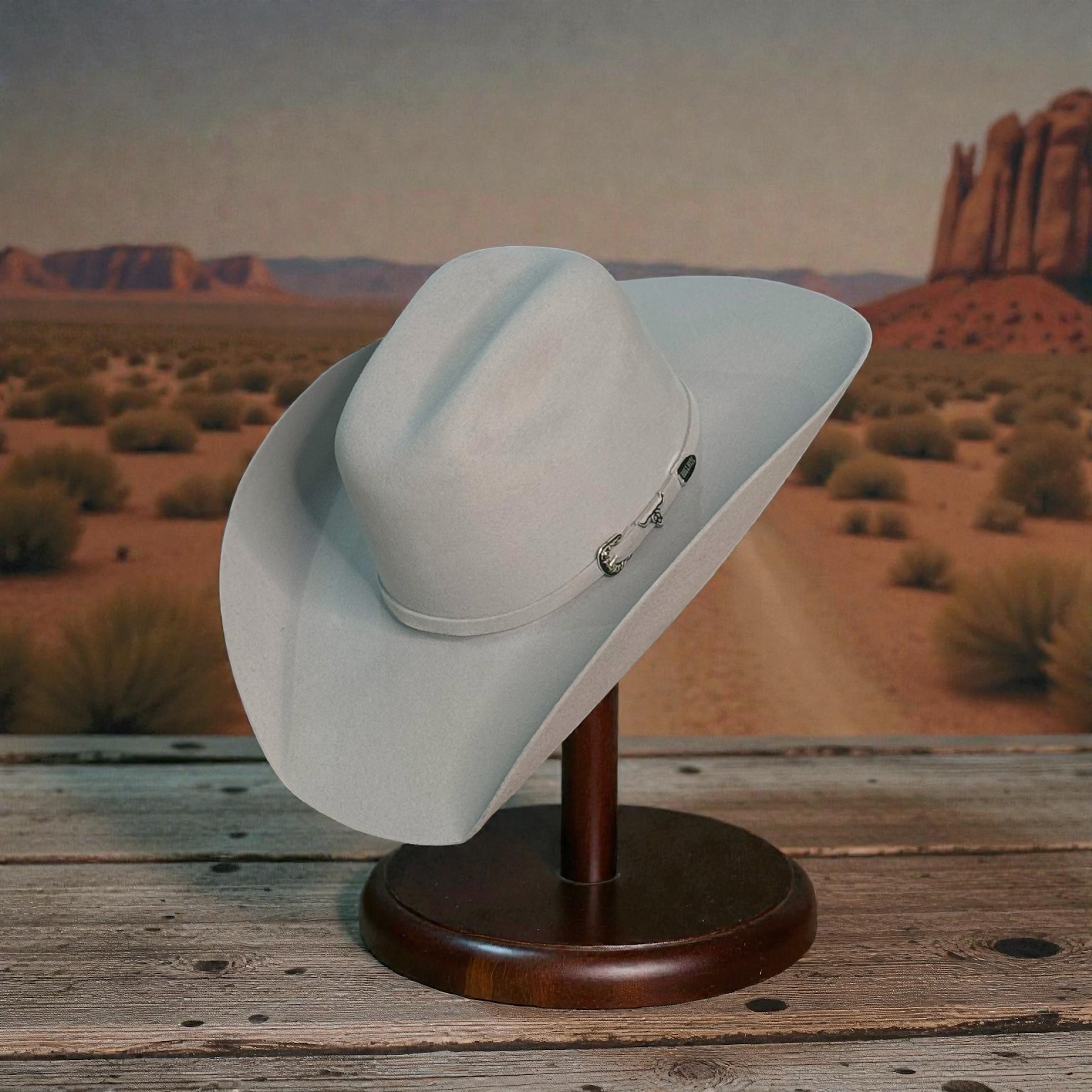 Bullhide Big Boss 8X Fur Felt Hat - Silverbelly