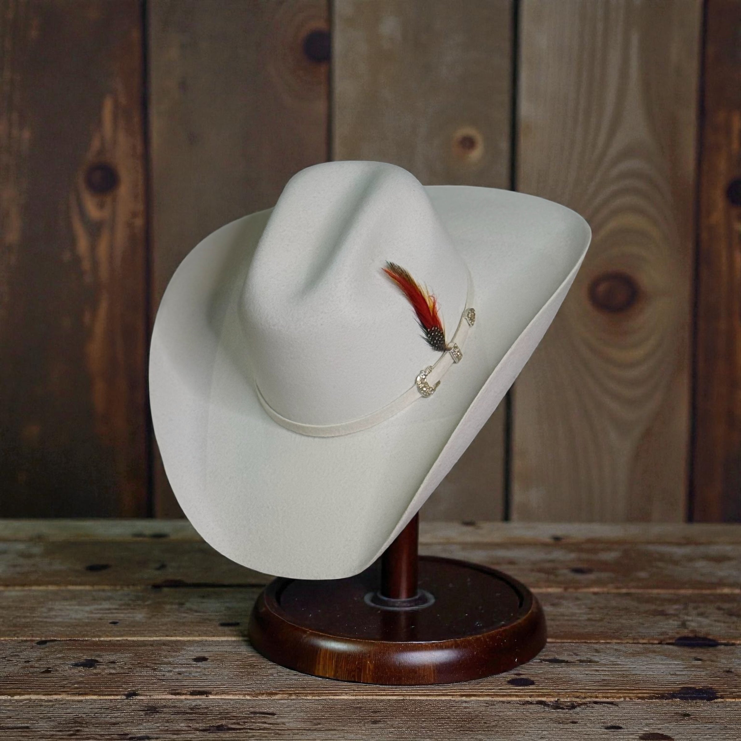 Tombstone Felt Hat 20 X Blanca - Este/Oeste - White
