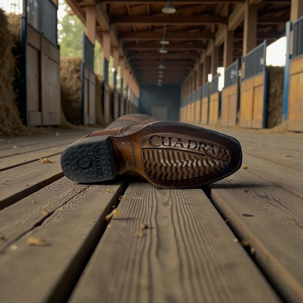 Men Boot Honey Deer/Almond Calf – Wide (EE)