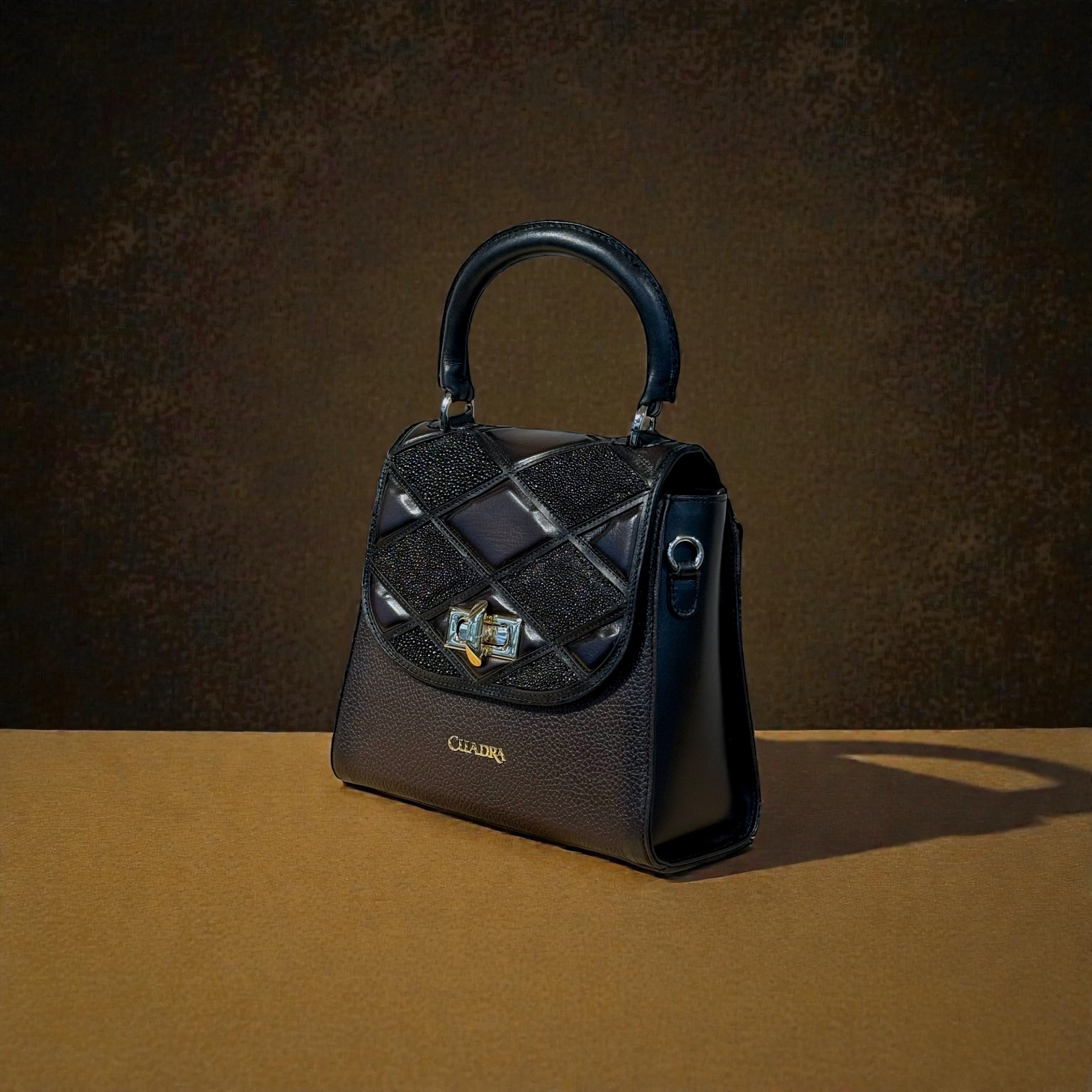 LADY CHOCOLATE STINGRAY ZIPPER