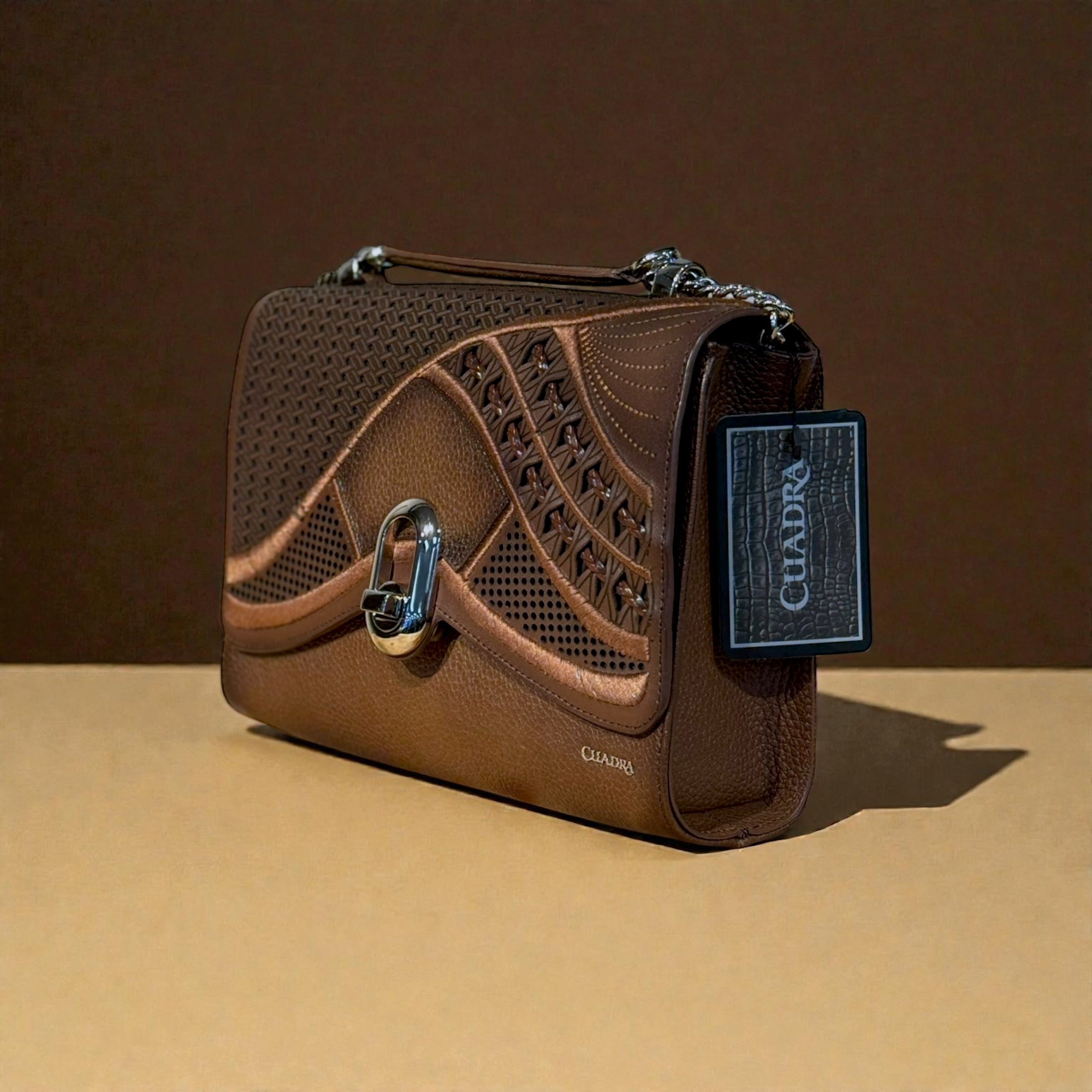 LADY HONEY LASER & WOVEN & ZIPPE