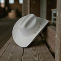 Tombstone Felt Hat 20 X Blanca - El Patron - White