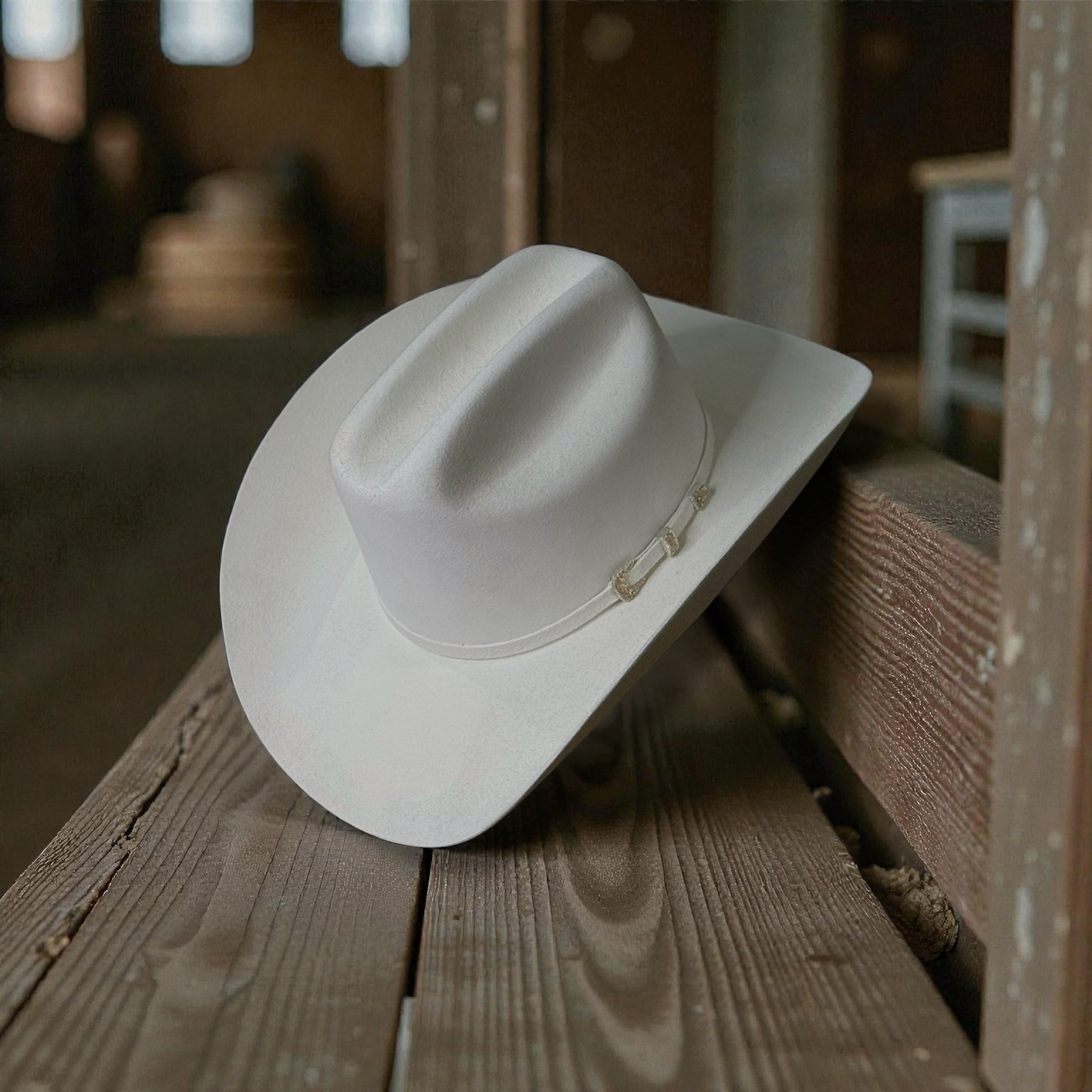 Tombstone Felt Hat 20 X Blanca - El Patron - White