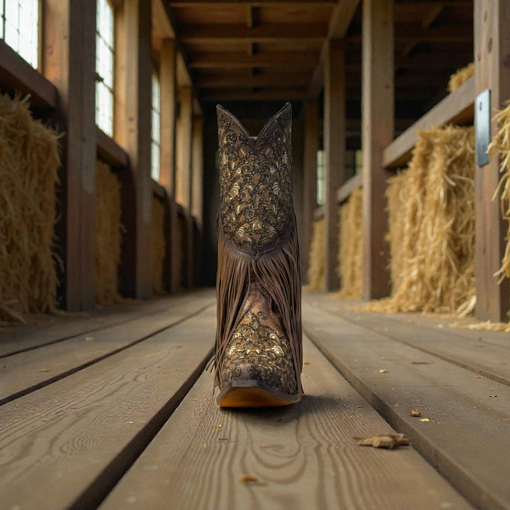 Lady Honey Lamp Overlay & Embroidery & Fringes