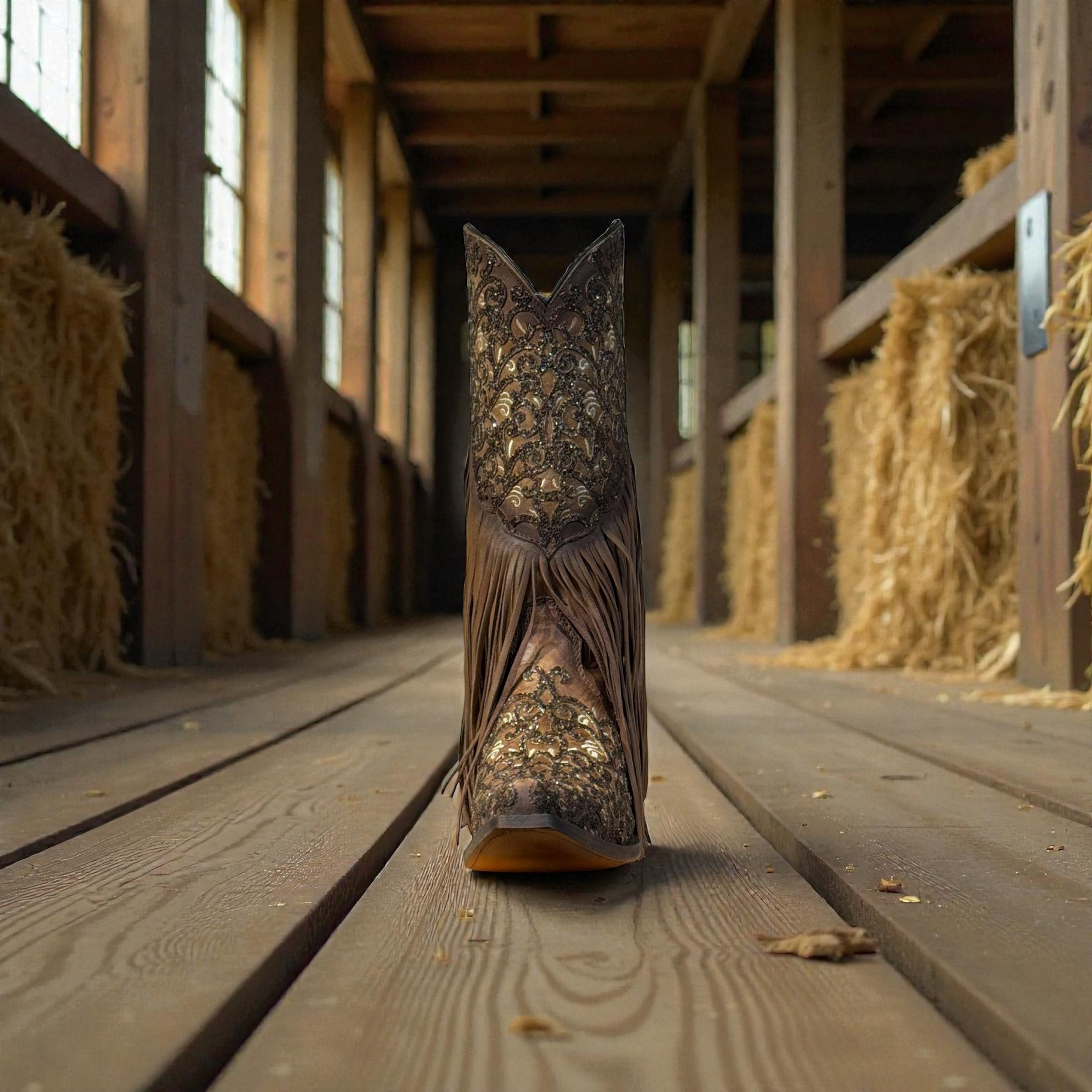 Lady Honey Lamp Overlay & Embroidery & Fringes