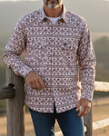 AMERICAN WEST MAN PRINTED L/S